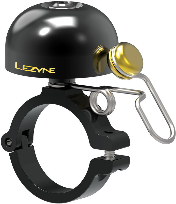 LEZYNE Classic Brass Bicycle Bell, black 2021 Dzwonki 452100054
