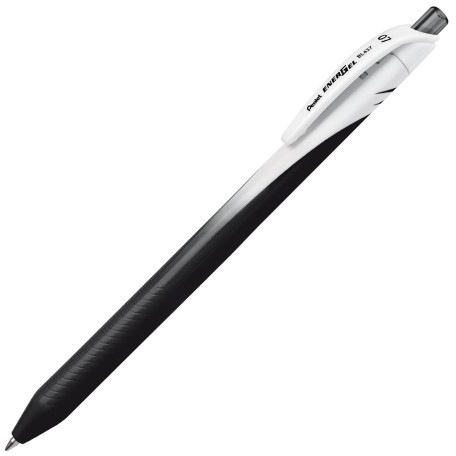 Pentel Pióro kulkowe żelowe EnerGel BL437-A czarny 0,7mm 8166