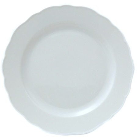 Hutschenreuther 02013  800001  10027 Maria Theresia talerz obiadowy 27 cm z flagą, biały 02013-800001-10027