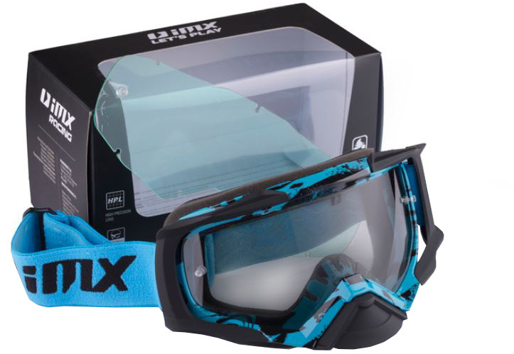 IMX Gogle IMX Dust Graphic Blue/Black Matt 2 szyby zestaw 3801822_023_OS