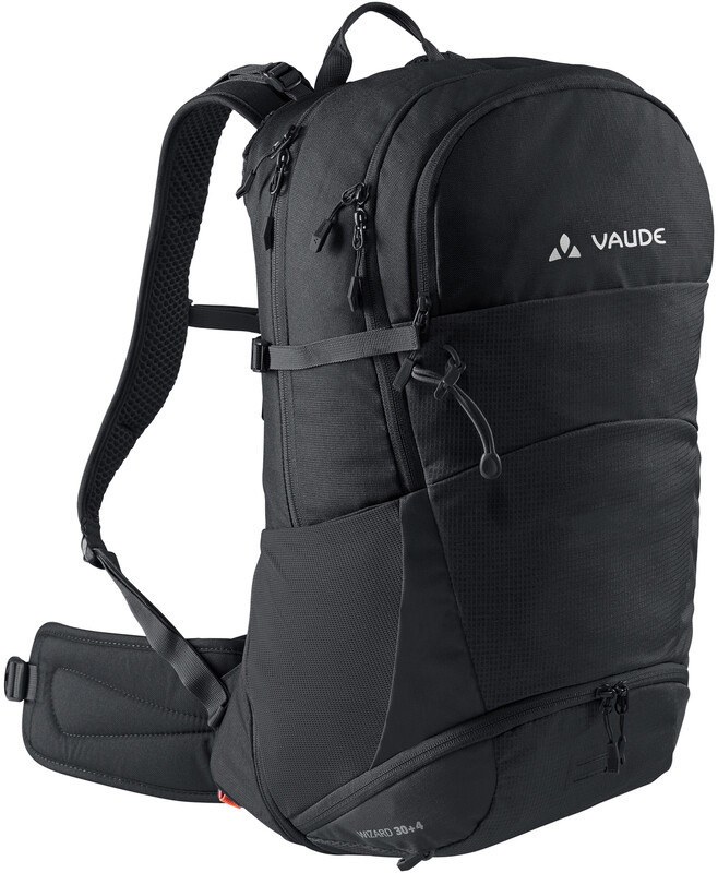 Vaude Wizard 30+4 Backpack, black One Size 2021 Plecaki szkolne i turystyczne 145680100