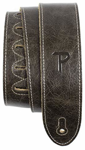 Perri's Leathers Perri's Leathers EM2-6697-XL włoska odzież skórzany pasek do gitary (wysokiej klasy miękka skóra) 5 cm szerokości i XL - odpowiedni do większości gitar vintage EM2-6697-XL