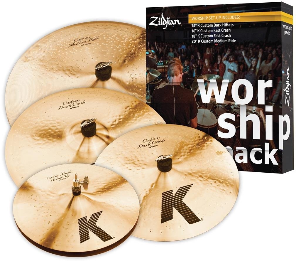 Zildjian avedis zildjian Company K Custom worship Pack  14