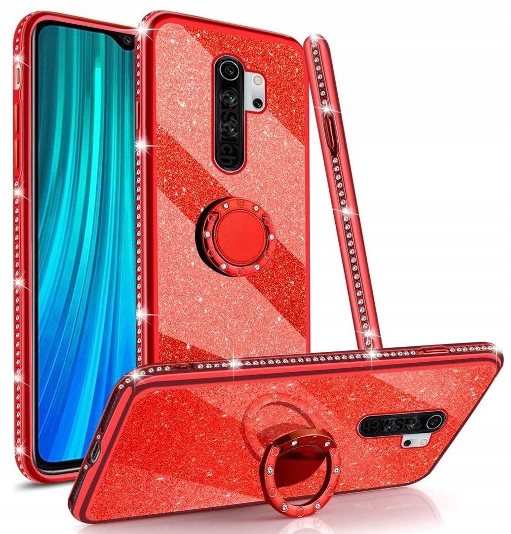 Etui Brokat Do Xiaomi Redmi Note 8 Pro Case +szkło