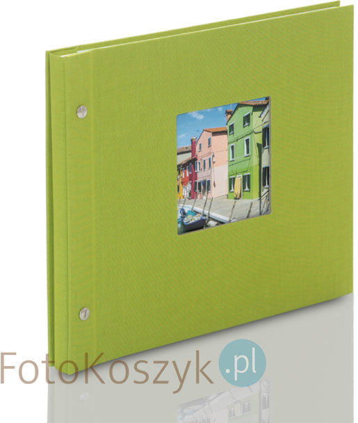 Goldbuch Album Bella Vista XXL limonka (tradycyjny, 40 kremowych stron)