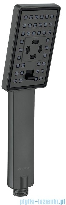 Omnires JimJim słuchawka prysznicowa 3-funkcyjna grafit JIMJIM-RGR |