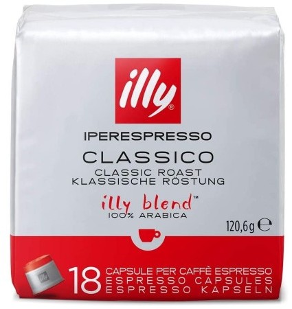 Illy Kawa IPERESPRESSO Classico 18 kapsułek 100% Arabika 120,6g 161E-9572C
