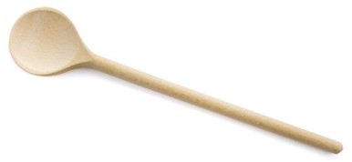 BANQUET BANQUET BRILLANTE Łyżka drewniana okrągła 25 cm 27WSR25CM