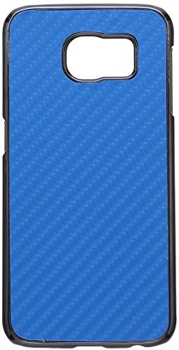 LD Case LD A000111 Case pokrowiec ochronny o wyglądzie karbonowym do Samsung Galaxy S6 G920 niebieski A000111