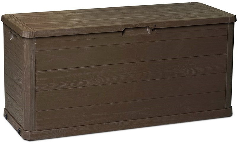 TooMax Skrzynia na poduszki Multibox Woodys 280l brąz