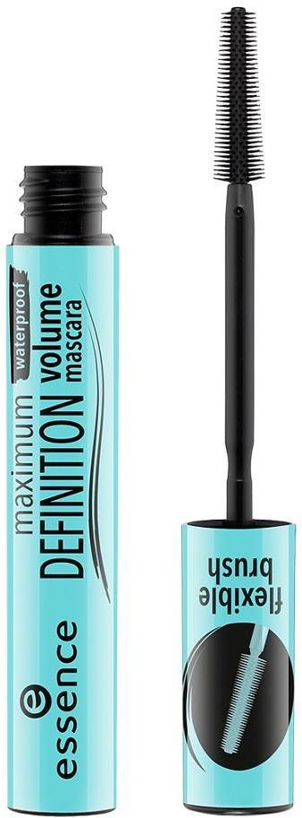 Essence Maximum Definition Waterproof Volume Mascara wodoodporny tusz do rzęs Black 8ml
