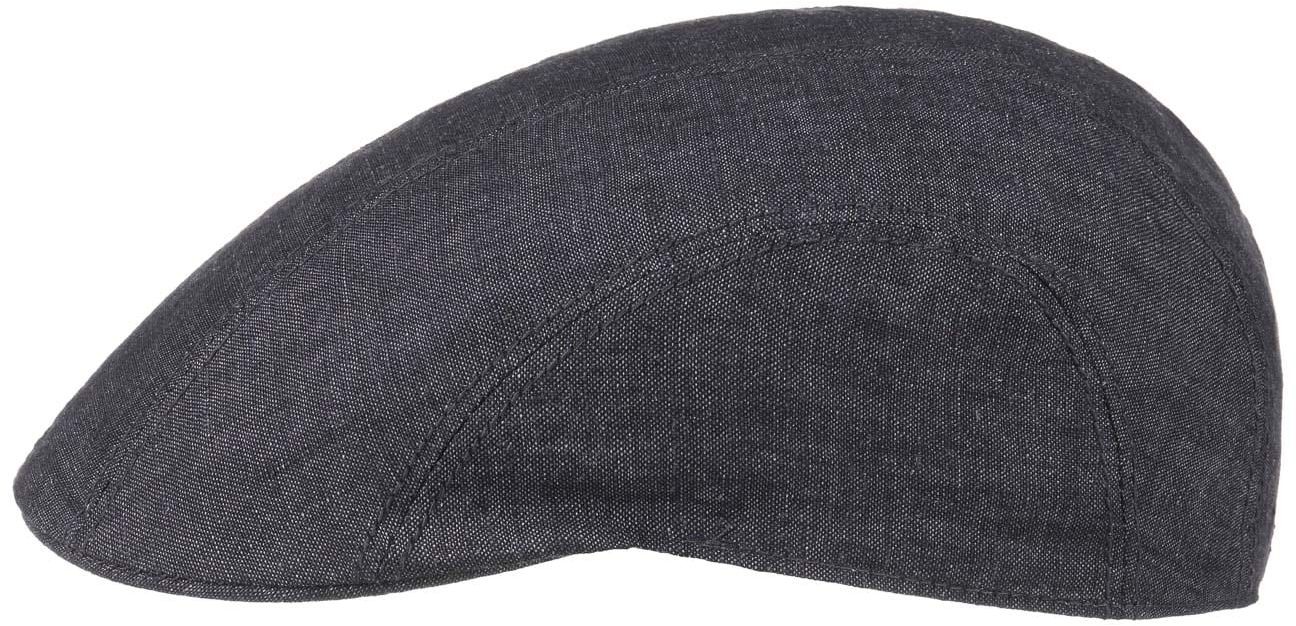 Płaski Kaszkiet Madison Len by Stetson, denim, 59 cm