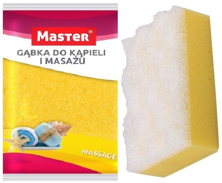 Duża Gąbka Myjka Kąpielowa Do Mycia Kąpieli Masażu