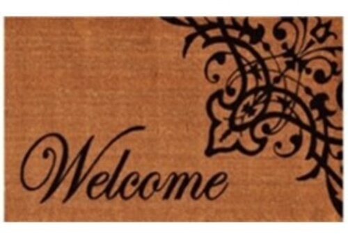 Trade Concept Wycieraczka kokosowa Welcome ornament, 40 x 60 cm