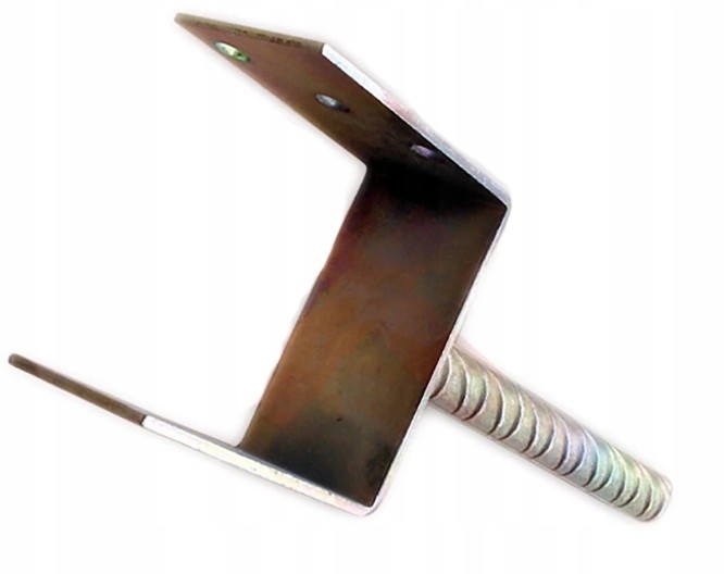 Wspornik Słupa Stały Do Wmurowania 120 mm Kotwa