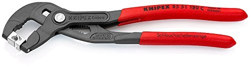 Knipex szczypce do węża obejmy, długość w mm: 190, 1 sztuki, 85 51 180 °C 85 51 180 C