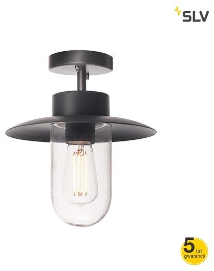 Spotline MOLAT E27 Sufitowa Grafitowy max 60W IP44 SLV