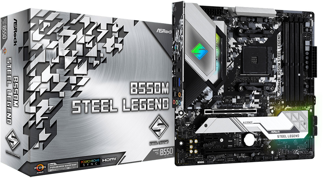 Płyta główna Asrock B550M STEEL LEGEND