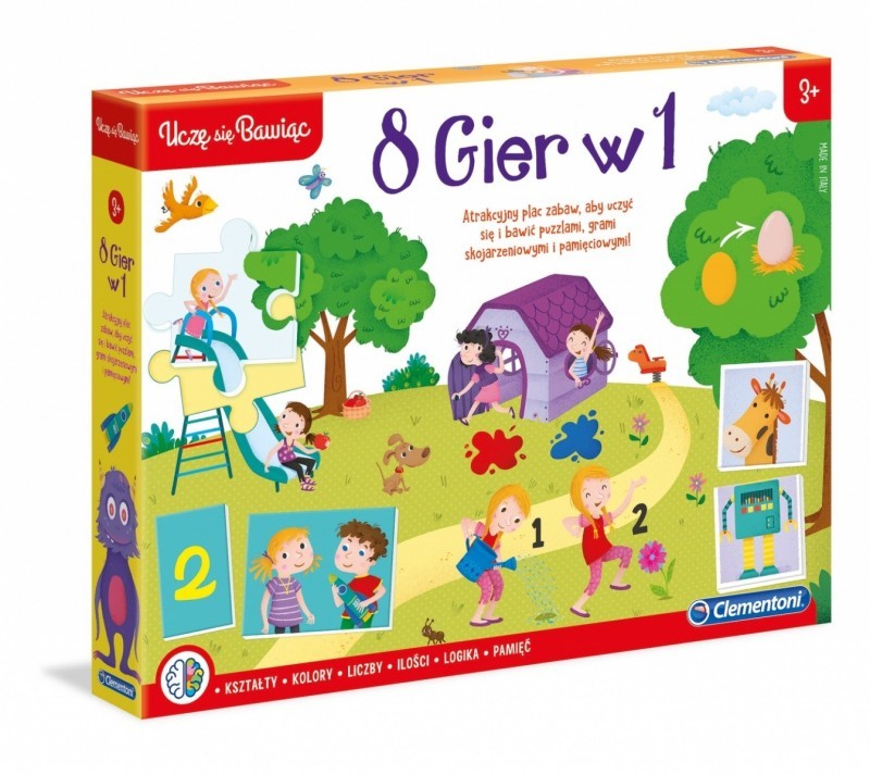 Clementoni Edukacyjny zestaw 8w1
