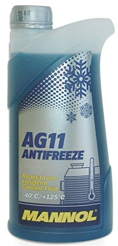 MANNOL ANTIFREEZE ag11-40 Kühlerfrostschutz chłodzenie cieczą 1L mn4011  1