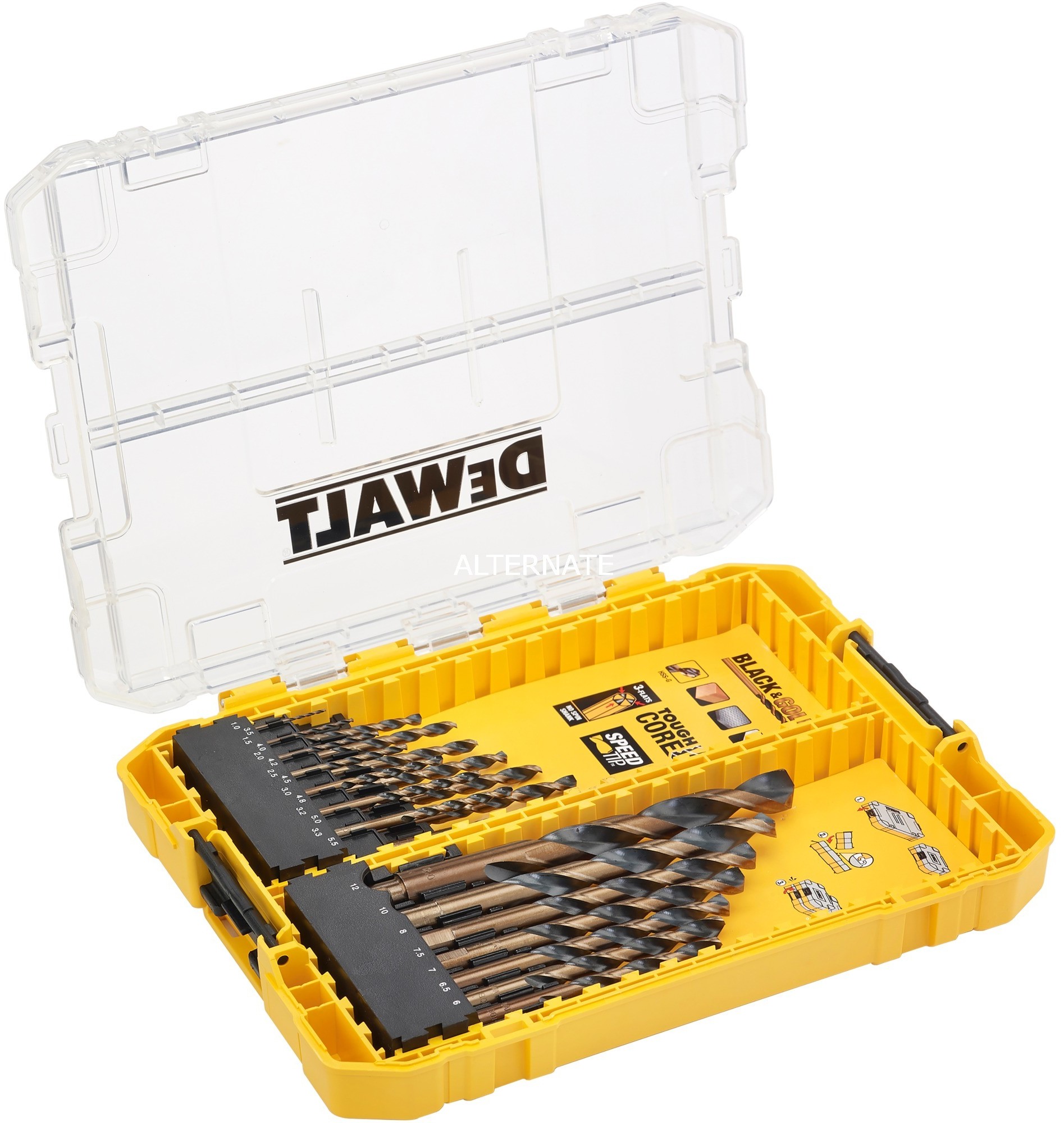 DEWALT DT70755-QZ, Wiertła bit zestawów