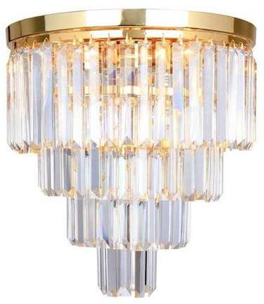 Zuma Line Amedeo FC17106/4+1-GLD plafon lampa sufitowa 1X40W E14 złota