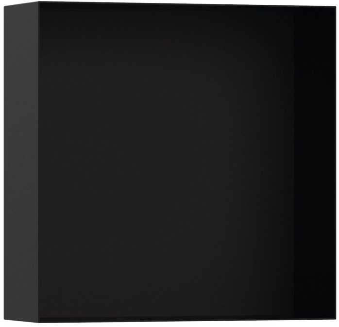 Hansgrohe XtraStoris Minimalistic Wnęka ścienna 30x30 cm czarny mat 56073670