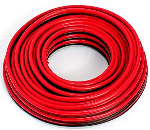 Seki Kabel głośnikowy 10 m  2 X 2,5 mm  100% CCA MIEDŹ; kabel audio czerwony/czarny 311984