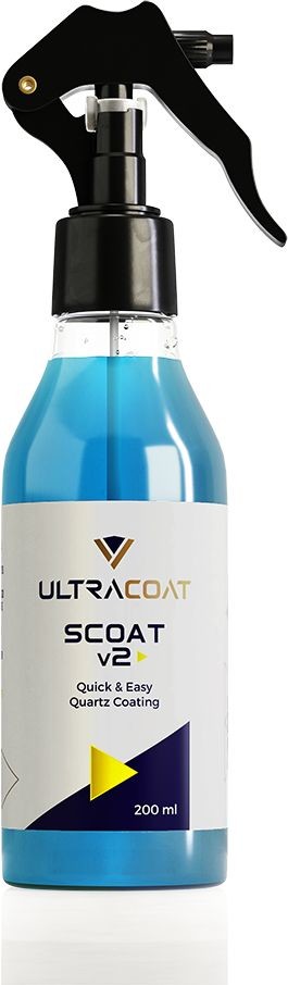Ultracoat Ultracoat Scoat  powłoka kwarcowa, odświeża powłoki ceramiczne 200ml ULT000019