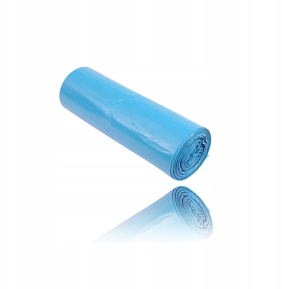 Worki Worek Na Śmieci 120L 25SZT Ldpe Niebieskie