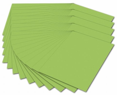 Folia karton fotograficzny, 300 g/m, DIN A4, w kolorze czarnym, 51 jasnozielony 614/50 51