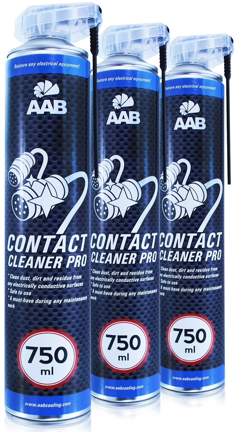 3x Contact Cleaner Pro 750ml Do Czyszczenia Styków