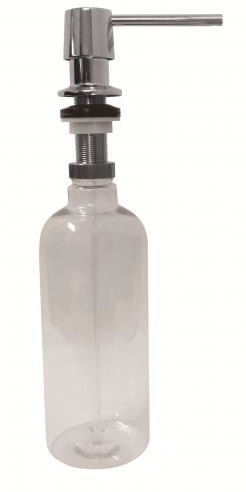 Bemeta Dozownik podblatowy do mydła 1100 ml górne napełnianie chrom połysk 152109142