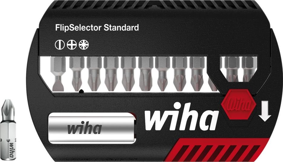 Wiha Zestaw bitów FlipSelector Standard 25 mm 13 szt 7947-005 7947-005