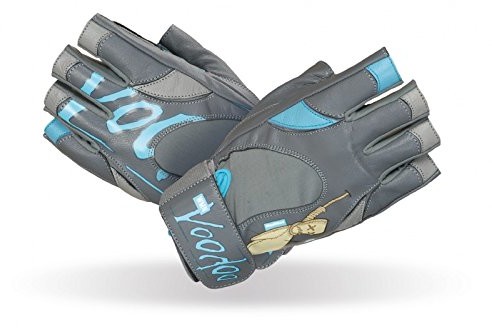 MADMAX madmax Voodoo rękawice siłownia fitness podnoszenie ciężarów rękawiczki damskie Bodybuilding Workout Sports Training rękawice bejsbolowe, niebieski, l MFG-921-BLU-L
