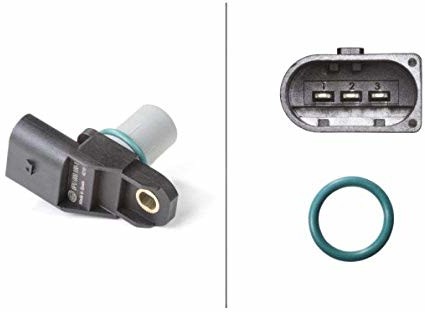 HELLA 6PU 009 168-111 Czujnik, pozycja wałka rozrządu - 3- biegunowy - z pierścieniem uszczelniającym 6PU 009 168-111