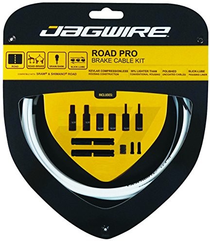 Jagwire Road Pro zestaw linki hamulcowej Biały 2017 hamulców PCK203_Blanc