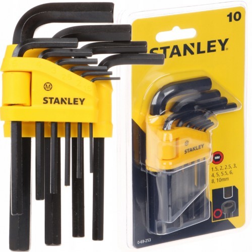 Stanley ZESTAW KLUCZY IMBUSOWYCH 1,5-10 MM 69-253 0-69-253