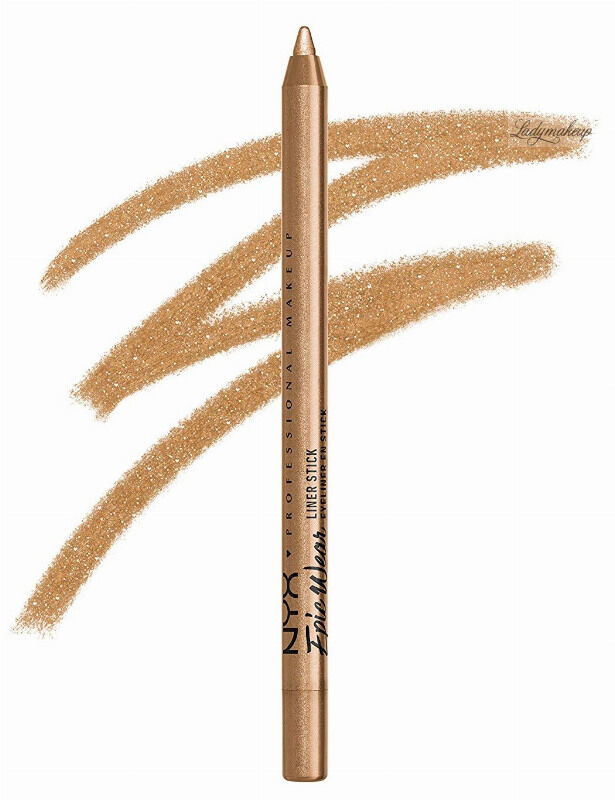 NYX Professional Makeup Professional Makeup - Epic Wear Liner Stick - Wodoodporny eyeliner w kredce - EWLS02 GOLD PLATED