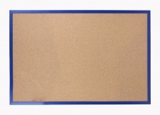 Allboards Tablica korkowa w kolorowej ramie 90x60 cm GRANATOWA TK96G