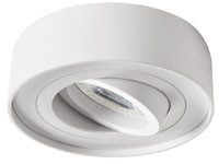 Kanlux Oczko halogenowe Mini Bord DLP-50-W 28782 lampa sufitowa wpuszczana downlight 1x35W GU10/Gx5,3 białe