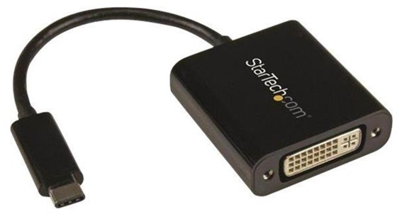 StarTech com com USB C to DVI Adapter ekstern videoadapter CDP2DVIW