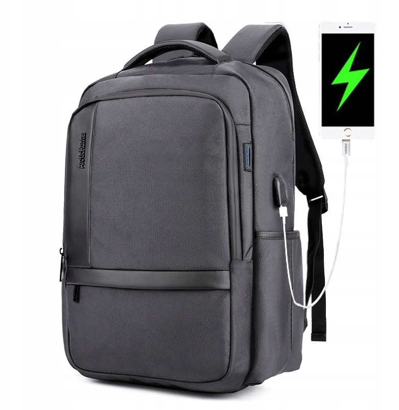 Arctic Wro Plecak Hunter na laptopa 17,3 Usb szary