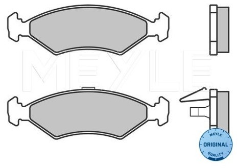 Wulf Gaertner Autoparts Zestaw klocków hamulcowych, hamulce tarczowe Wulf Gaertner Autoparts 025 231 0315