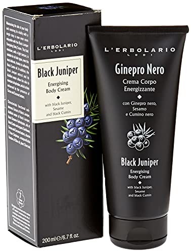 L'Erbolario L'Erbolario GINEPRO NERO Energetyzujący krem do ciała, 200 ml