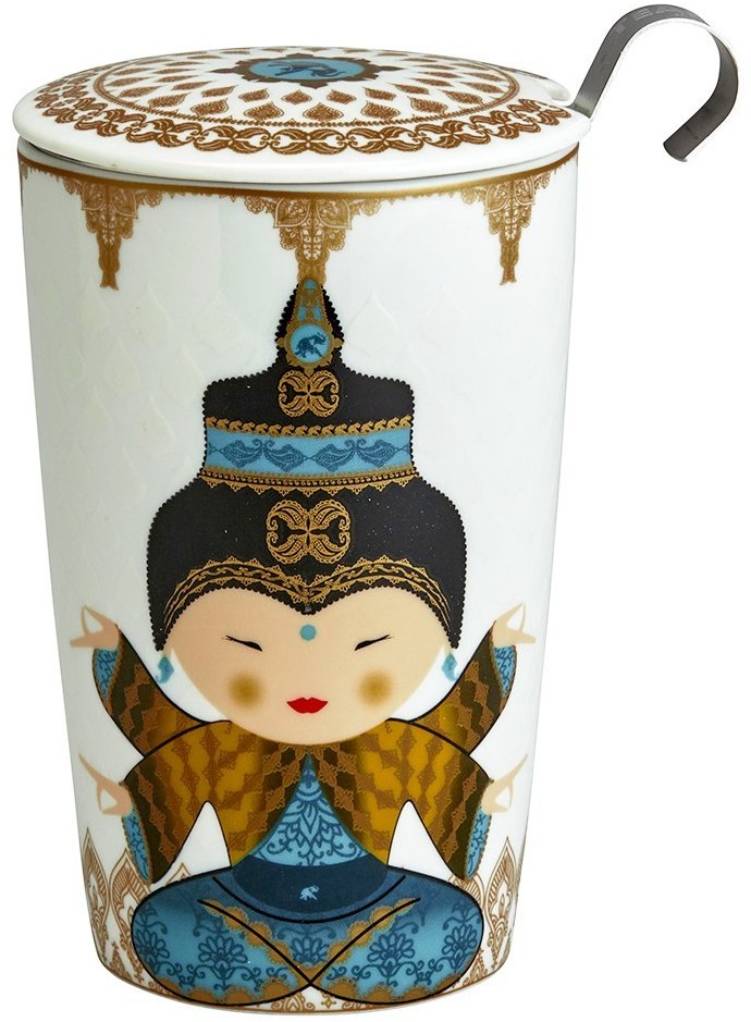 Eigenart Kubek z zaparzaczką do herbaty 350ml Eigenart Shiva wielokolorowy EA-3436511 + 20 zł na pierwsze zakupy EA-3436511