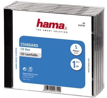 CD Box Standard 5 Pack