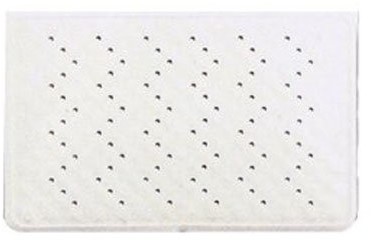 Croydex N-Clean wanna antybakteryjne higieny Matte wykonana z naturalnego kauczuku, 34 x 58 cm, biały AG181122