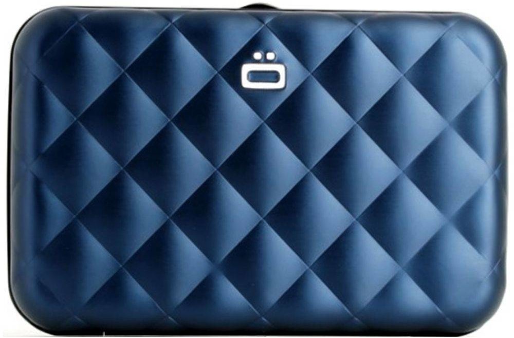 Ogon Designs Portfel pikowany na karty Designs Quilted Button - navy blue QB Navy Blue