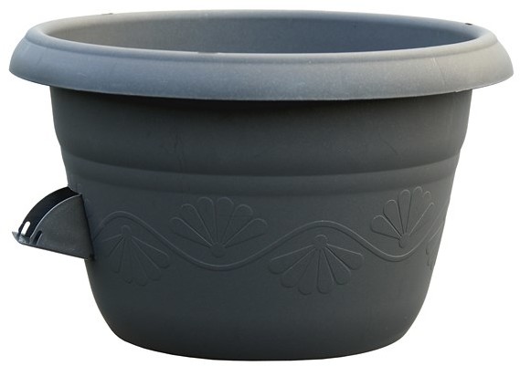 Plastia Siesta donica samonawadniająca antracyt 25 cm,